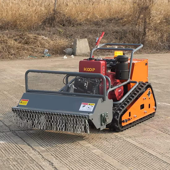 뜨거운 판매 크롤러 유형 원격 제어 제로 턴 잔디 깎는 기계